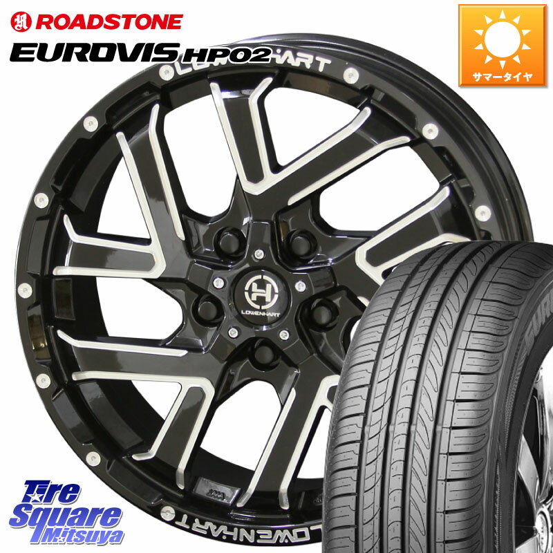 KYOHO レーベンハート GXL206 ホイール 17インチ 17 X 7.0J +35 5穴 114.3 ROADSTONE ロードストーン EUROVIS HP02 サマータイヤ 225/60R17 アルファード デリカ D5 D:5