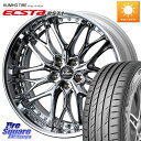 WEDS Kranze Weaval ReverseRim LoDisk 20C` 3s[X 20 X 8.5J +43 5 114.3 KUMHO ECSTA PS71 GNX^ T}[^C 245/40R20 fJ D5 D:5