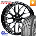 HotStuff TSF-01 BK/MP トラフィックスターフォージド 20インチ 20 X 8.5J +38 5穴 114.3 KUMHO ECSTA PS71 エクスタ サマータイヤ 245/40R20 アルファード NX