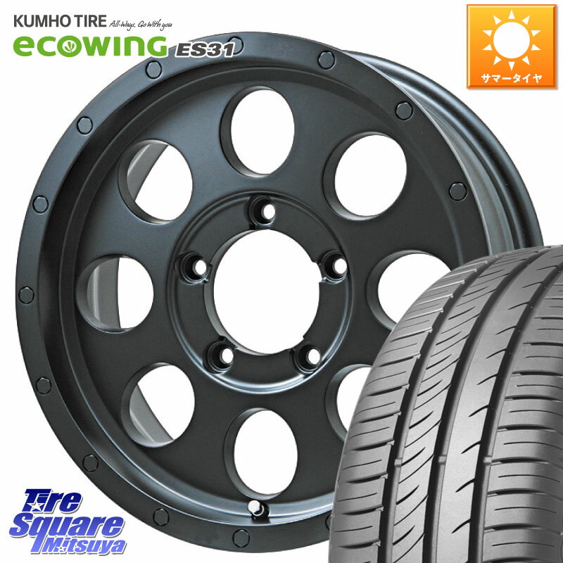 LEHRMEISTER 쥢ޥ LMG CS-8 CS8 16 16 X 5.5J +20 5 139.7 KUMHO ecoWING ES31  ޡ 215/65R16 ˡ