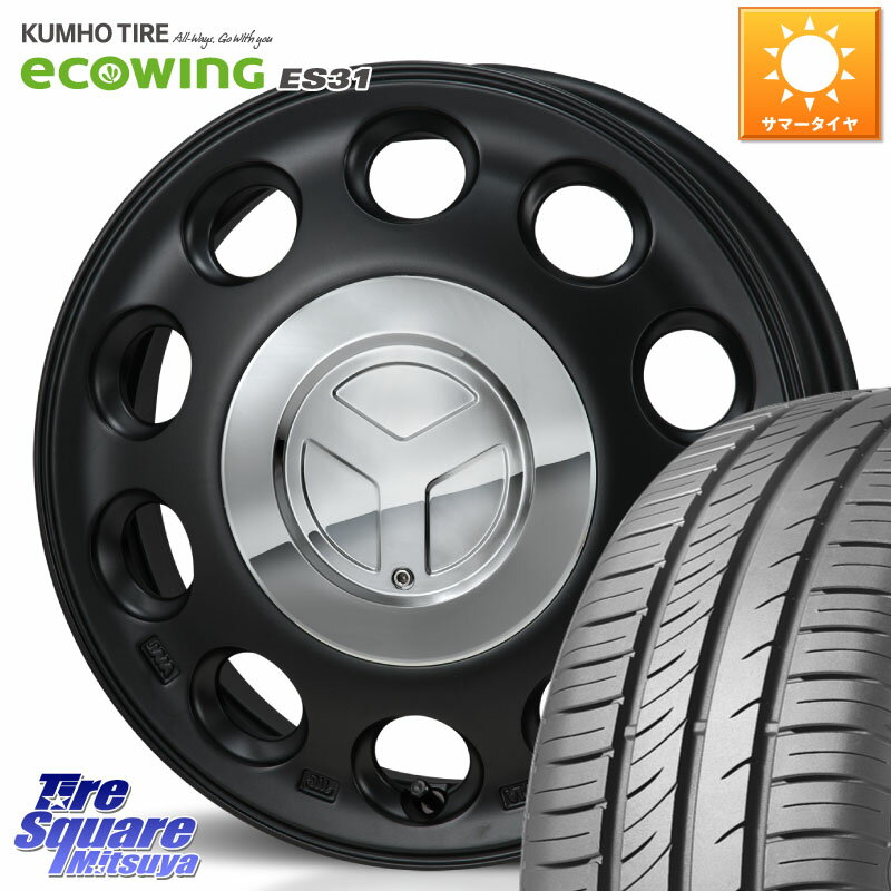 MONZA PIEDINO ԥǥ 14 14 X 4.5J +45 4 100 KUMHO ecoWING ES31  ޡ 155/65R14