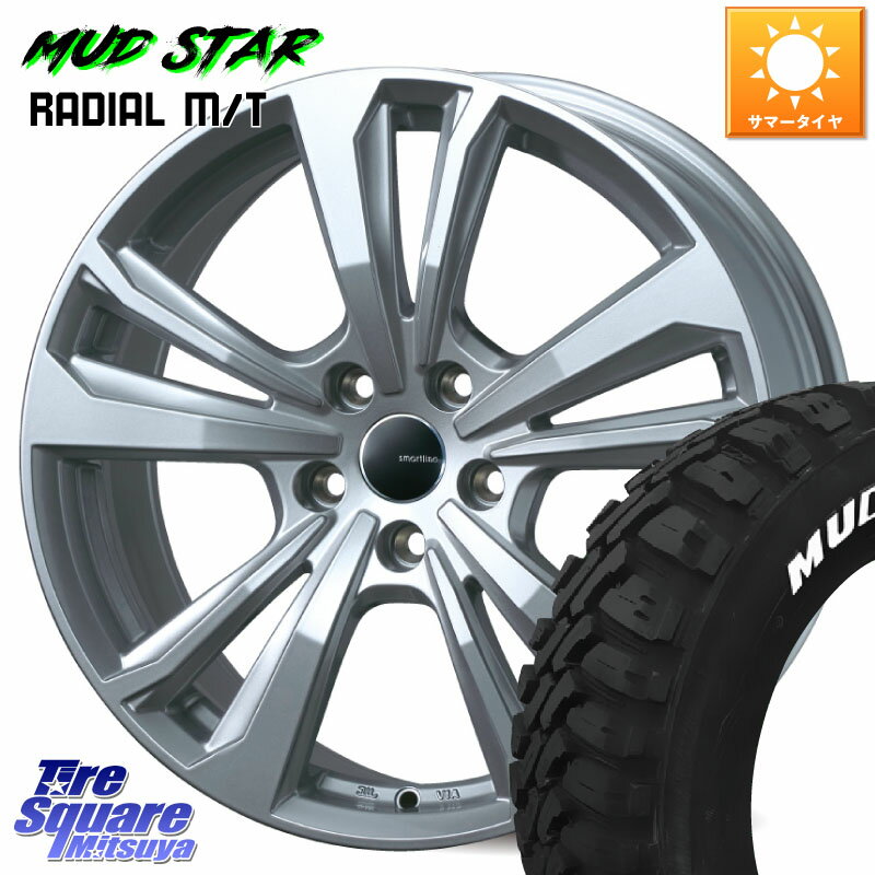 TARGA smartline365 16 X 6.5J(DS4 B7) +28 4 108 MUDSTAR ޥåɥRADIAL MT M/T ۥ磻ȥ쥿 205/60R16 ȥDS4