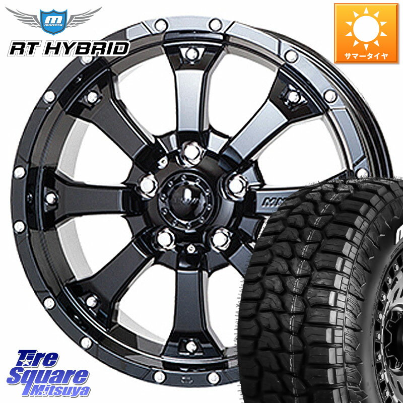 MKW MK-46 MK46 ֥å 5H ۥ 17 17 X 7.5J +35 5 127 MONSTA TIRE RT HYBRID RT R/T ϥ֥å ۥ磻ȥ쥿 285/70R17  󥰥顼 JK JL