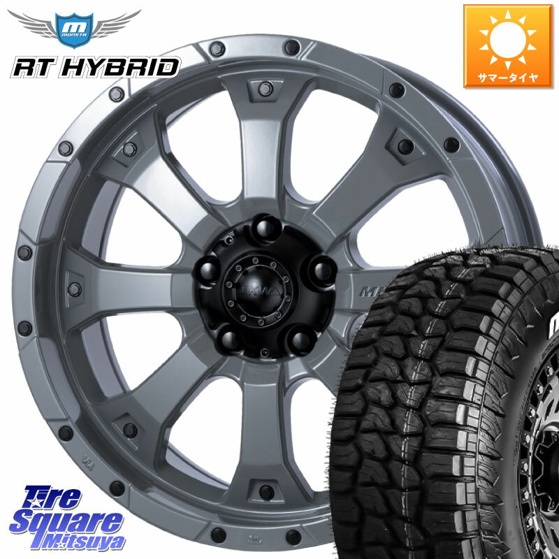 MKW MK-46 إ륭å ۥ 4 17 17 X 7.5J +35 5 127 MONSTA TIRE RT HYBRID RT R/T ϥ֥å ۥ磻ȥ쥿 285/70R17  󥰥顼 JK JL