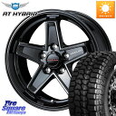 WEDS KEELER TACTICS ブラック ホイール 4本 17インチ 17 X 7.5J +38 5穴 127 MONSTA TIRE RT HYBRID RT R/T ハイブリット ホワイトレター 285/70R17 ジープ ラングラー JK JL