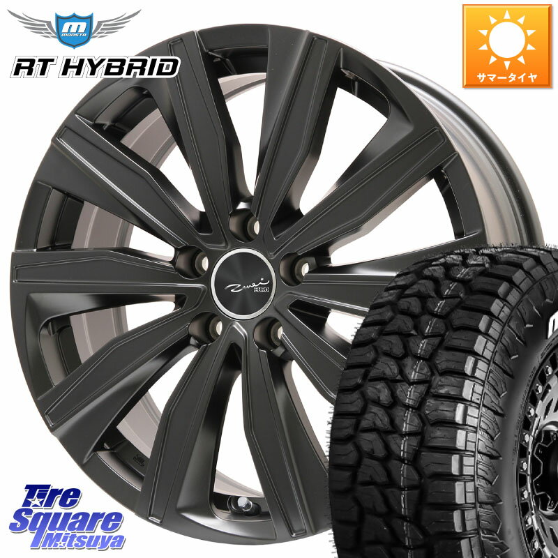 KYOHO EURO ZWEI ツヴァイ FK-10 ブラック 15 X 6.0J(VW GOLF7 AU) +43 5穴 112 MONSTA TIRE RT HYBRID RT R/T ハイブリット ホワイトレター 195/65R15 フォルクスワーゲン ゴルフ7 フォルクスワーゲン ゴルフ8