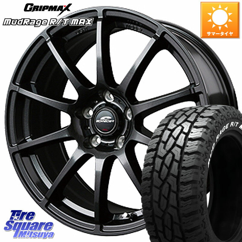 MANARAY ڷʼ8-9ͽMID SCHNEIDER StaG å ᥿ ۥ 16 16 X 6.5J +53 5 114.3 GRIPMAX MUD Rage RT R/T MAX ۥ磻ȥ쥿 225/70R16