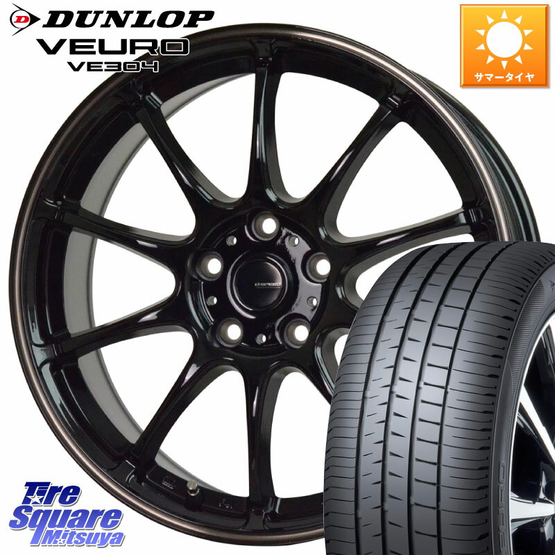 HotStuff GSPEED P-07 ԡ ۥ 15 15 X 6.0J +43 5 100 DUNLOP å VEURO VE304 ޡ 195/65R15 ץꥦ 饹ݡ XV