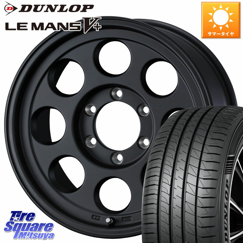 WEDS JIMLINE TYPE2 16インチ 16 X 6.5J +25 6穴 139.7 DUNLOP ダンロップ LEMANS5+ ルマンV+ 215/60R16