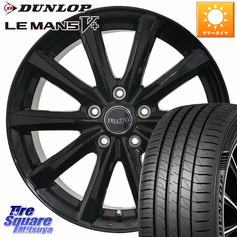 コスミック DILETTO M10 ディレット ホイール 16インチ 16 X 6.0J +40 5穴 100 DUNLOP ダンロップ LEMA..