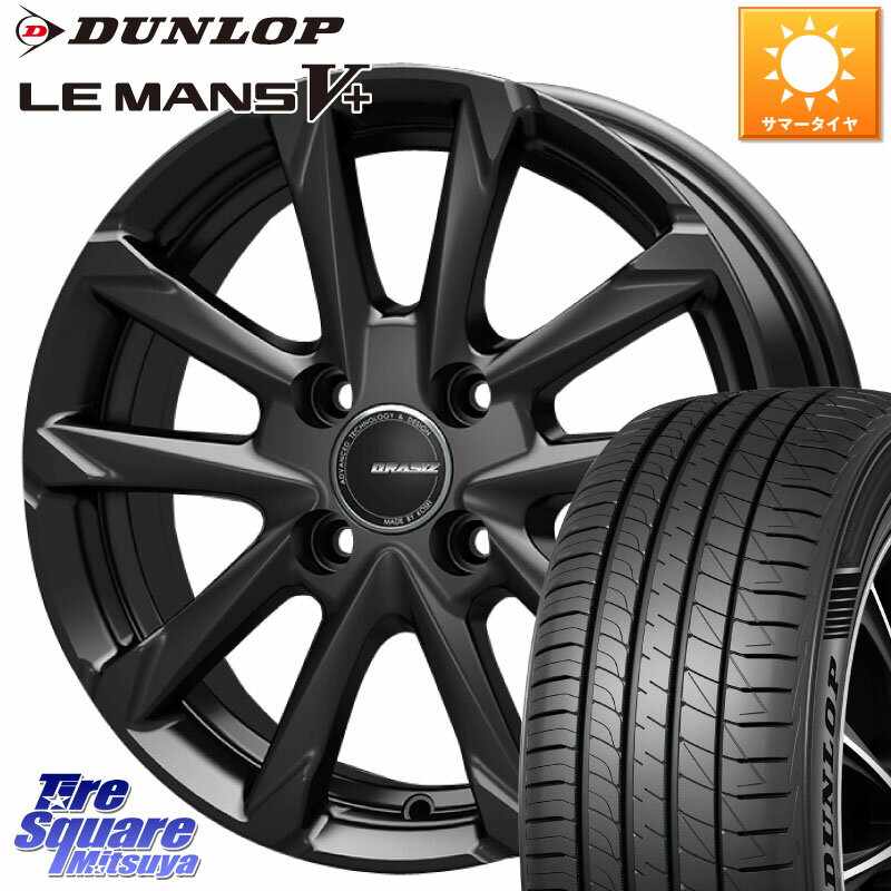 KOSEI QGC602B QRASIZ GC36F 쥤 ۥ 16 16 X 6.0J +50 4 100 DUNLOP å LEMANS5+ ޥV+ 185/55R16 եå ȥ