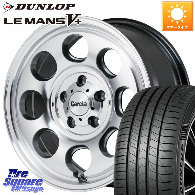 MANARAY MID Garcia Palm8 ガルシア パーム8 ホイール 16インチ 16 X 7.0J +40 5穴 114.3 DUNLOP ダンロップ LEMANS5+ ルマンV+ 215/60R16