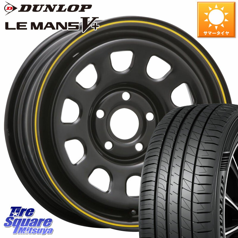 MLJ ǥȥ SS DAYTONA YE ۥ 15 󥰡 15 X 6.0J(RENAUT KANGOO KW) +30 5 108 DUNLOP å LEMANS5+ ޥV+ 205/65R15 Ρ 󥰡 Ρ 󥰡ӥܥå