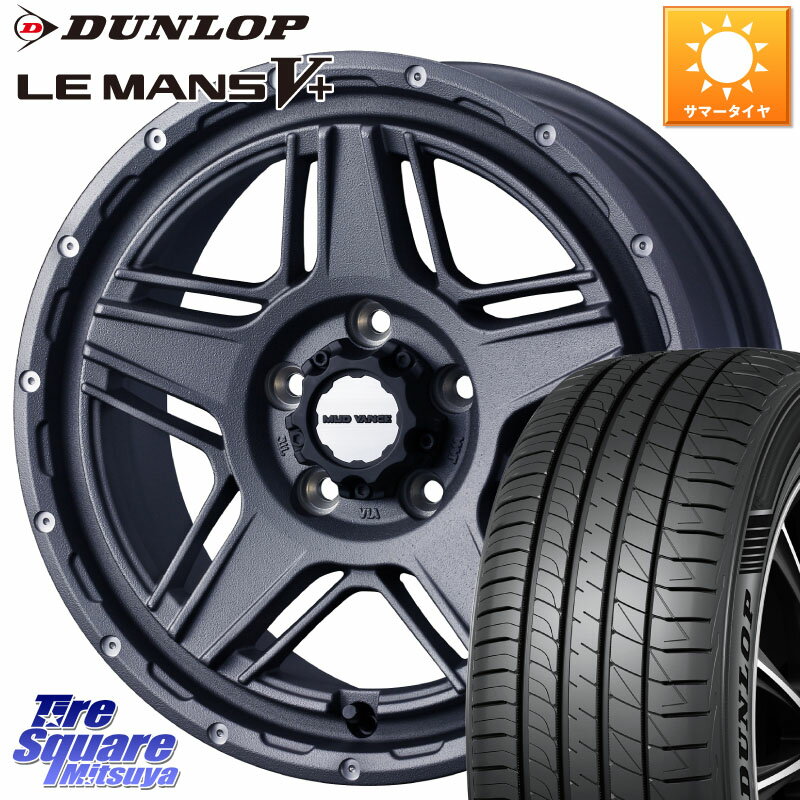 WEDS 40549 ޥåɥ MUD VANCE 07 17 17 X 7.0J +40 5 114.3 DUNLOP å LEMANS5+ ޥV+ 215/50R17 ꡼