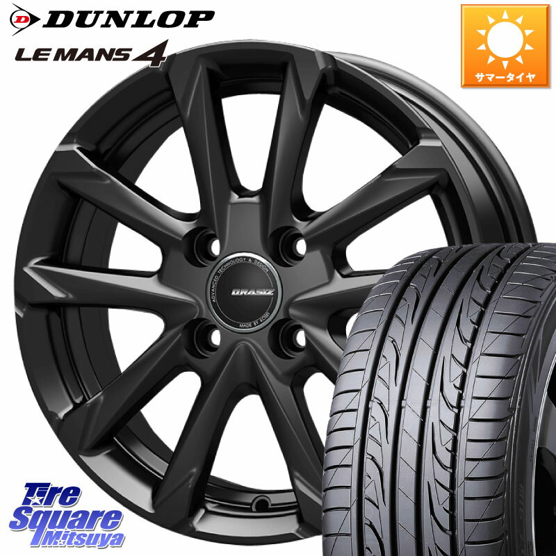 KOSEI QGC602B QRASIZ GC36F 쥤 ۥ 16 16 X 6.0J +50 4 100 DUNLOP å LEMANS 4 ޥ4 LM704 ޡ 205/50R16 