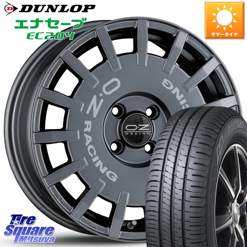 OZ Rally Racing ꡼졼 GRA KIT° 16 16 X 6.5J +45 4 100 DUNLOP å ʥ EC204 ENASAVE ޡ 175/60R16 