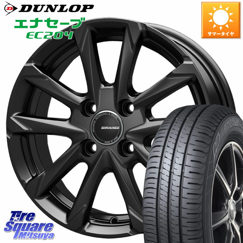 KOSEI QGC602B QRASIZ GC36F 쥤 ۥ 16 16 X 6.0J +50 4 100 DUNLOP å ʥ EC204 ENASAVE ޡ 185/60R16