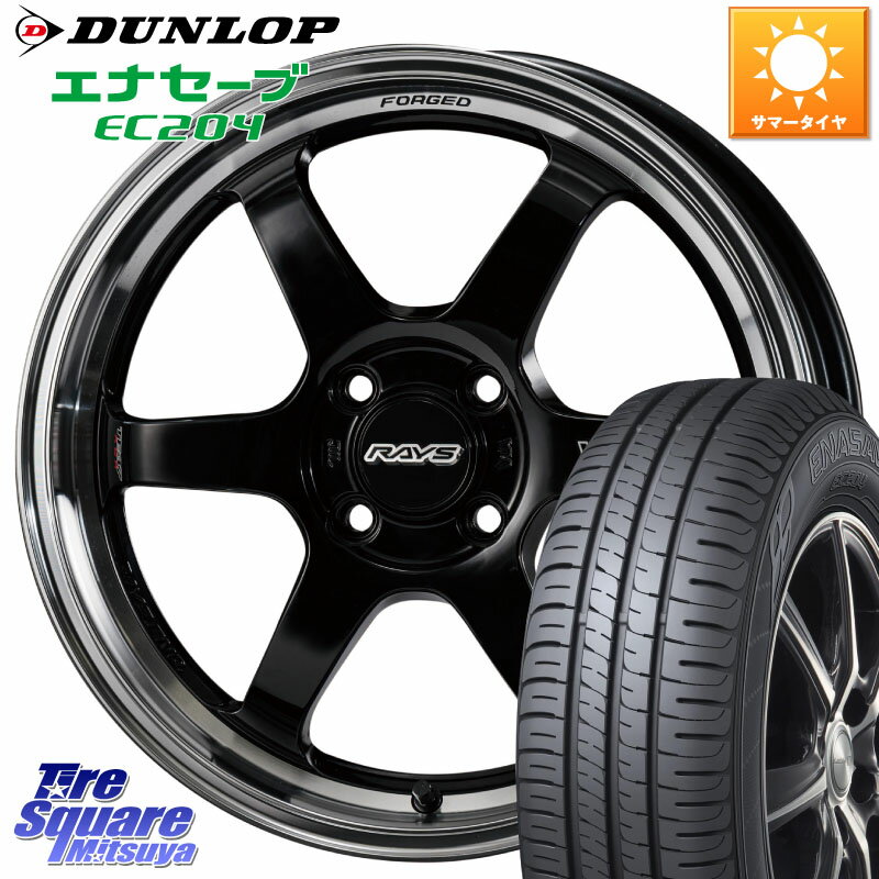 RAYS ڷʼ7 VOLK RACING TE37 KCR PROGRESSIVE MODEL KCR ۥ 15 15 X 5.5J +45 4 100 DUNLOP å ʥ EC204 ENASAVE ޡ 185/65R15