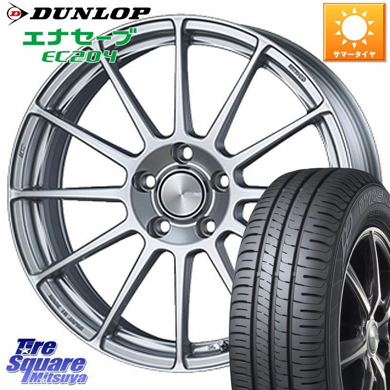 KYOHO ENKEI エンケイ PerformanceLine PF03 ホイール 16 X 6.5J +45 5穴 114.3 DUNLOP ダンロップ エナセーブ EC204 ENASAVE サマータイヤ 205/60R16 MAZDA3 ステップワゴン