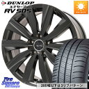 KYOHO EURO ZWEI ツヴァイ FK-10 ブラック 17 X 7.0J(MB X156) +48 5穴 112 DUNLOP ダンロップ エナセーブ RV 505 ミニバン サマータイヤ 215/60R17