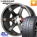 RAYS yi9z VOLK RACING TE37 SAGA SL TE37 zC[ 17C` 17 X 8.5J +44 5 100 DUNLOP _bv fBbc@ Z3 DIREZZA T}[^C 225/45R17 86