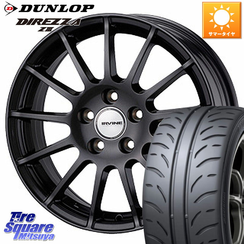 WEDS IR77547R/6G ウェッズ IRVINE F01 ホイール 17インチ 17 X 7.5J(MB R172) +47 5穴 112 DUNLOP ダンロップ ディレッツァ Z3 DIREZZA サマータイヤ 225/45R17 メルセデスベンツ SLC(R172)