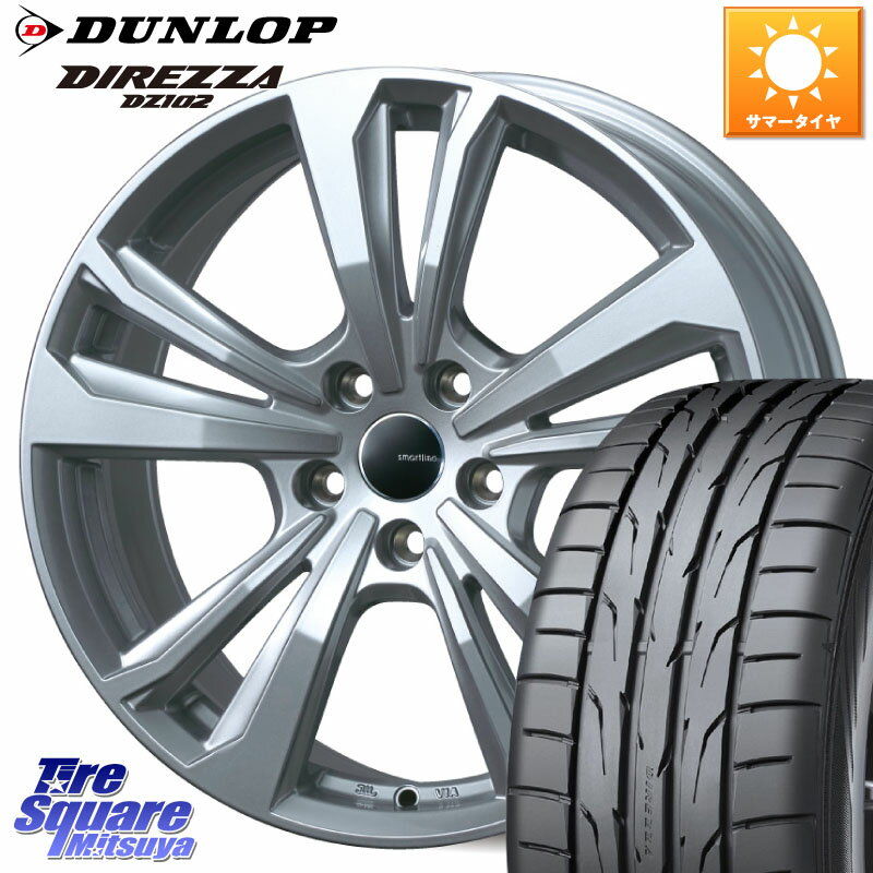 TARGA smartline365 16 X 6.5J(VW GOLF7 AU) +46 5穴 112 DUNLOP ダンロップ ディレッツァ DZ102 DIREZZA サマータイヤ 205/55R16 フォルクスワーゲン ゴルフ7 フォルクスワーゲン ゴルフ8