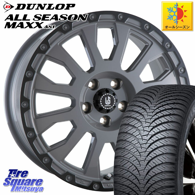 DUNLOP å ALL SEASON MAXX AS1 륷 235/60R18  LA STRADA AVENTURA  18 18 X 8.0J +40 5 114.3 RAV4 ȥ쥤 ǥꥫ D5 D:5