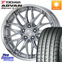 WORK SCHWERT QUELL SRS O Disk 19C` 2s[X 19 X 7.5J +40 5 114.3 YOKOHAMA R0153 Rn} ADVAN Sport V105 235/50R19 NX