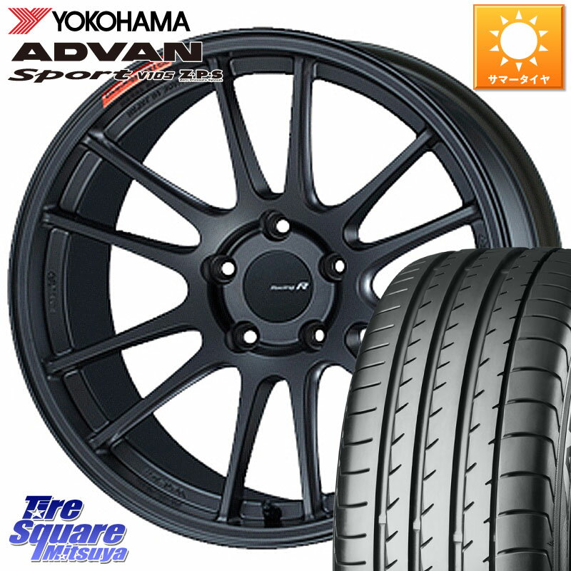 ENKEI エンケイ Racing Revolution GTC01RR ホイール 18 X 8.0J +45 5穴 100 YOKOHAMA F7559 ヨコハマ ADVAN Sport V105 215/40R18 86