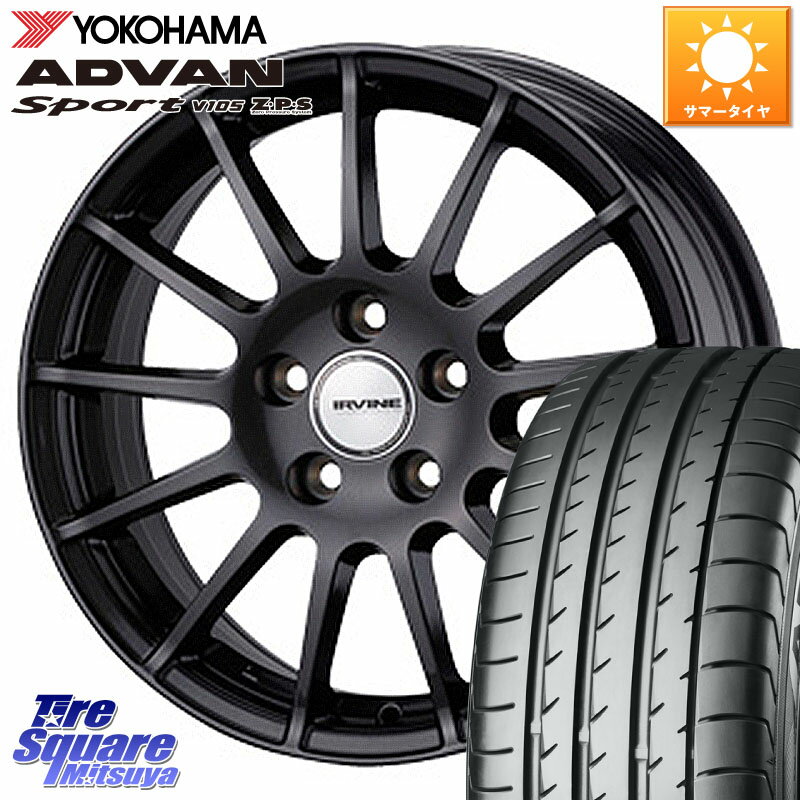 WEDS IR98538R/6G ウェッズ IRVINE F01 ホイール 19インチ 19 X 8.5J(MB W213) +38 5穴 112 YOKOHAMA F7551 ヨコハマ ADVAN Sport V105 245/40R19 メルセデスベンツ Eクラス