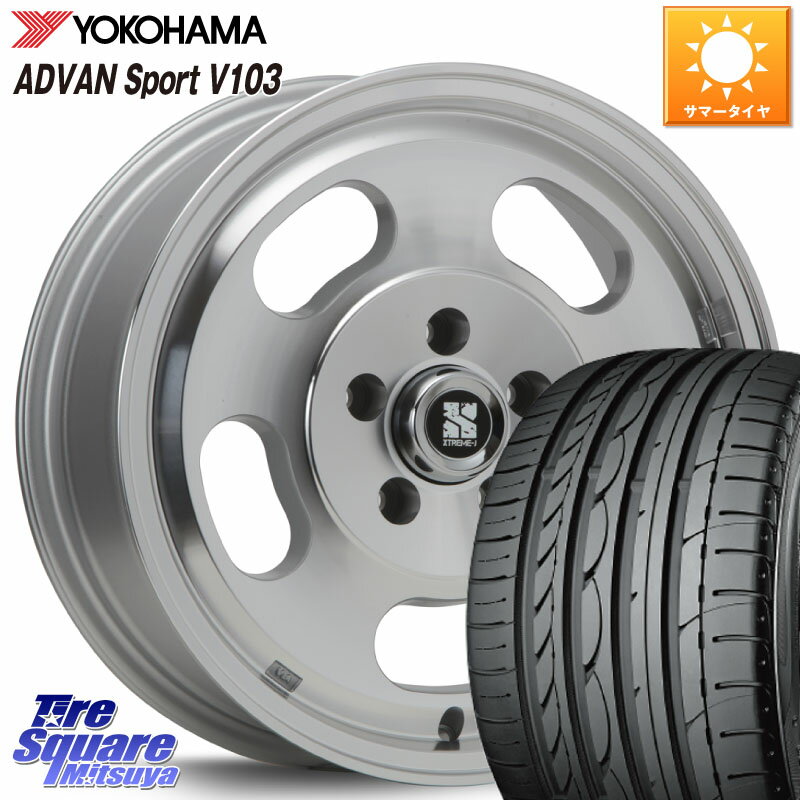 MLJ XTREME-J D SLOT D-SLOT ۥ 4 16 16 X 6.5J +30 5 114.3 YOKOHAMA F2596 襳ϥ ADVAN Sport V103 MO 205/55R16