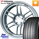 ENKEI GPC Racing RPF1 SILVER zC[ 18 X 8.0J +35 5 114.3 YOKOHAMA R3608 ADVAN Aho Sport X|[c V107  225/60R18 RAV4 fJ D5 D:5 NX