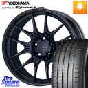 ENKEI GPC RACING GTC02 BK zC[ 18C` 18 X 7.5J +48 5 100 YOKOHAMA R7551 ADVAN Aho Sport X|[c V107 225/45R18