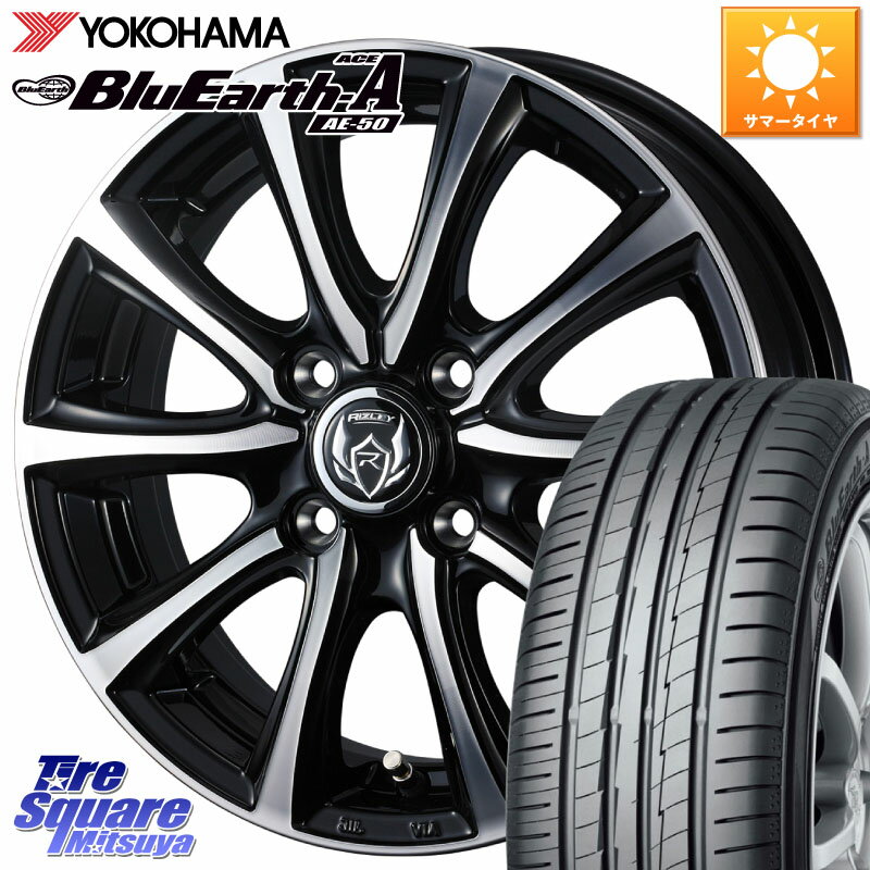 WEDS å RIZLEY MS ۥ 16 16 X 6.0J +40 4 100 YOKOHAMA R3785 襳ϥ BluEarth-A AE50 165/50R16