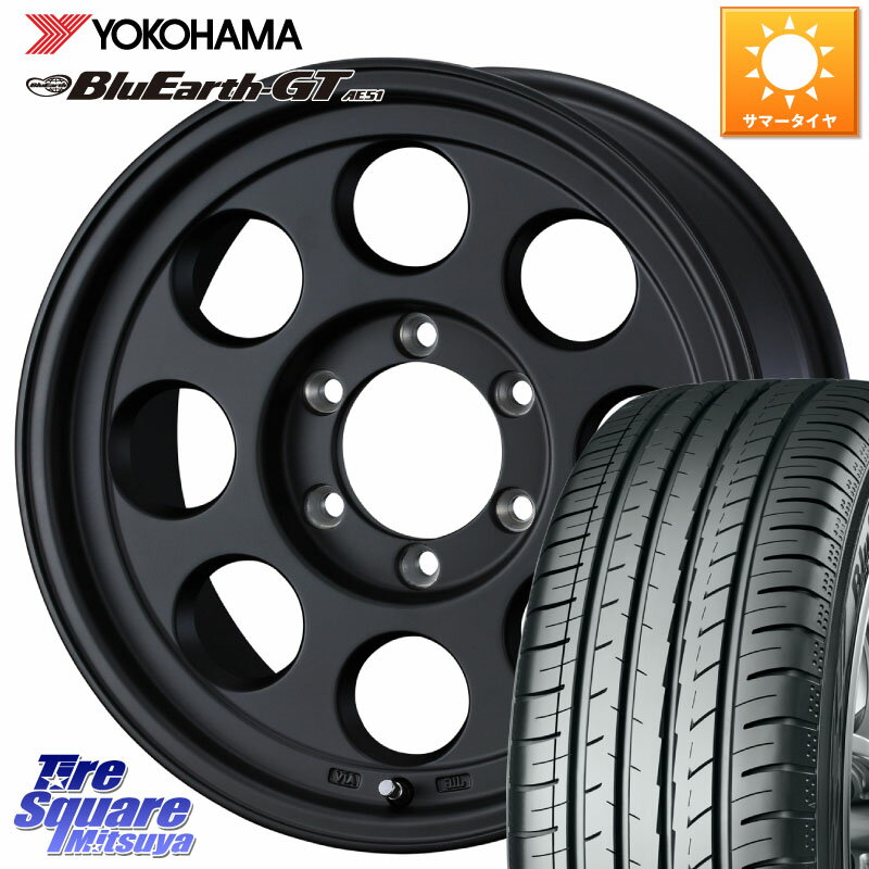 WEDS JIMLINE TYPE2 16インチ 16 X 6.5J +25 6穴 139.7 YOKOHAMA R4630 ヨコハマ BluEarth-GT AE51 215/60R16