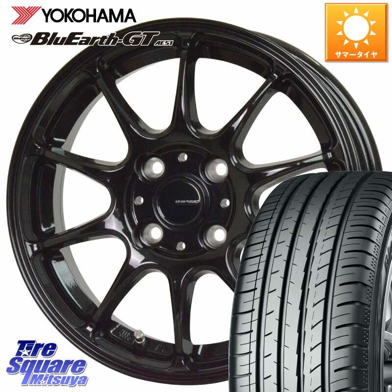 HotStuff G.SPEED G-07 ۥ 16 16 X 6.0J +43 4 100 YOKOHAMA R4575 襳ϥ BluEarth-GT AE51 205/55R16  