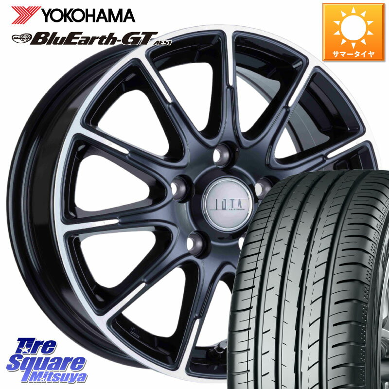  TIRADO IOTA  ۥ 16 16 X 6.5J +48 5 100 YOKOHAMA R6946 襳ϥ BluEarth-GT AE51 195/60R16