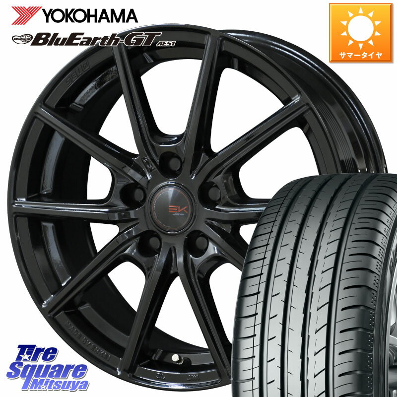 KYOHO SEIN EK ザインEK ホイール 15インチ 15 X 6.0J +45 5穴 100 YOKOHAMA R4574 ヨコハマ BluEarth-GT AE51 195/65R15 プリウス XV