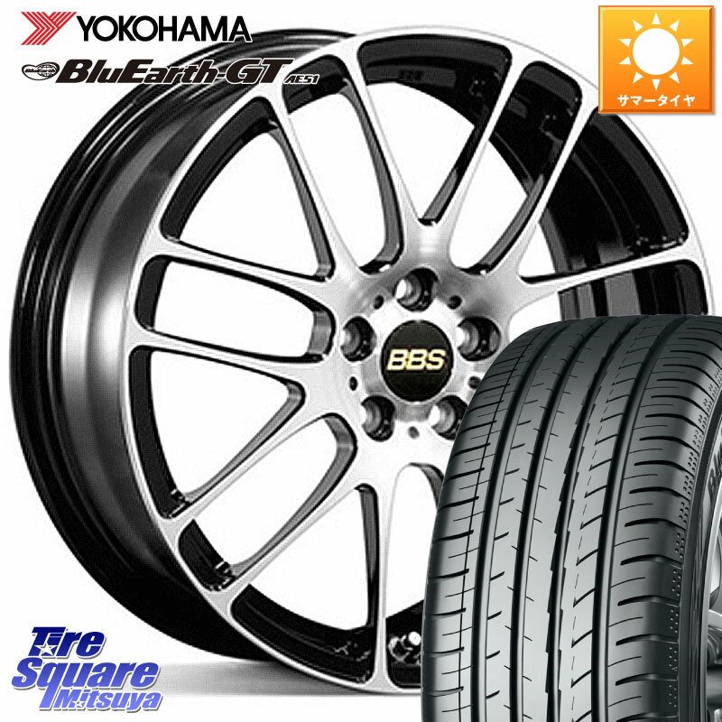 BBS RE-L2 ¤1ԡ ۥ 16 16 X 6.5J +47 4 100 YOKOHAMA R4620 襳ϥ BluEarth-GT AE51 205/45R16