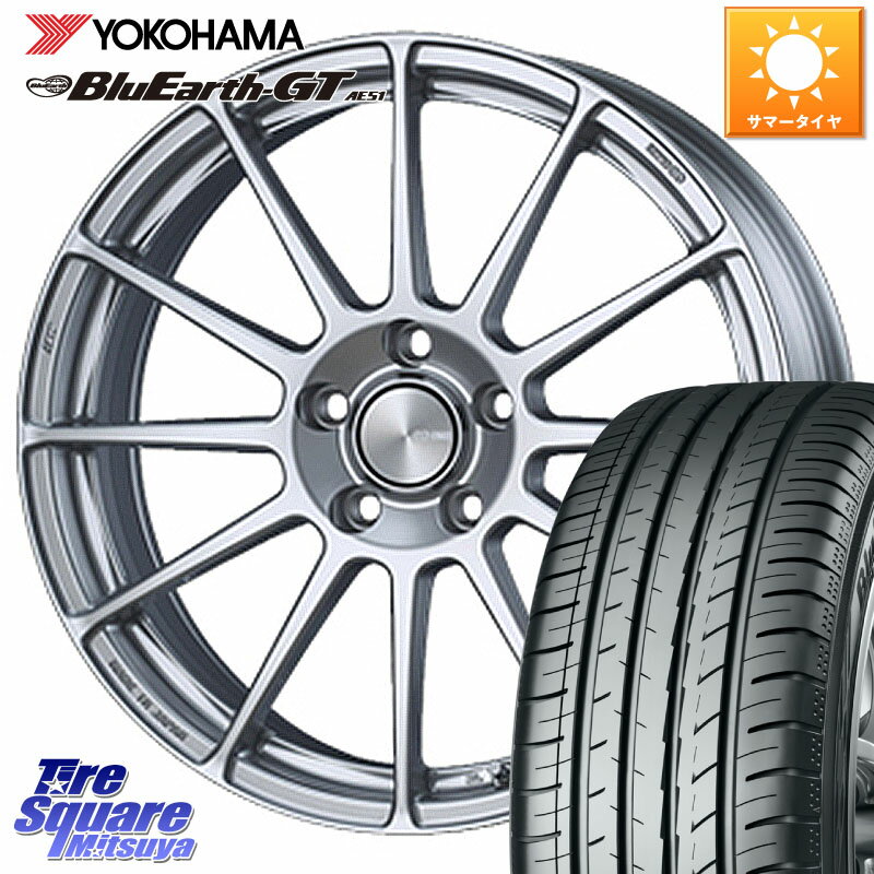 ENKEI エンケイ PerformanceLine PF03 ホイール 16 X 6.5J(MB W246) +45 5穴 112 YOKOHAMA R4575 ヨコハマ BluEarth-GT AE51 205/55R16 メルセデスベンツ Bクラス