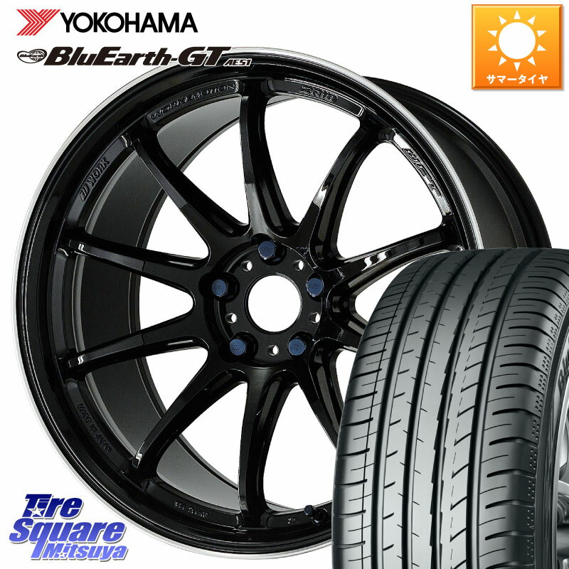 WORK ワーク EMOTION エモーション ZR10 18インチ 18 X 8.5J(86 Brembo) +47 5穴 100 YOKOHAMA R4623 ヨコハマ BluEarth-GT AE51 215/40R18 86 ブレンボキャリパー対応