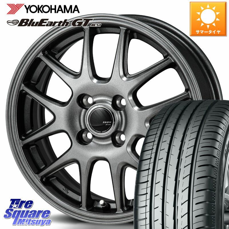 Japan三陽 ZACK JP-205 ホイール 16 X 6.0J +42 4穴 100 YOKOHAMA R4585 ヨコハマ BluEarth-GT AE51 195/45R16 サクシード ルーミー