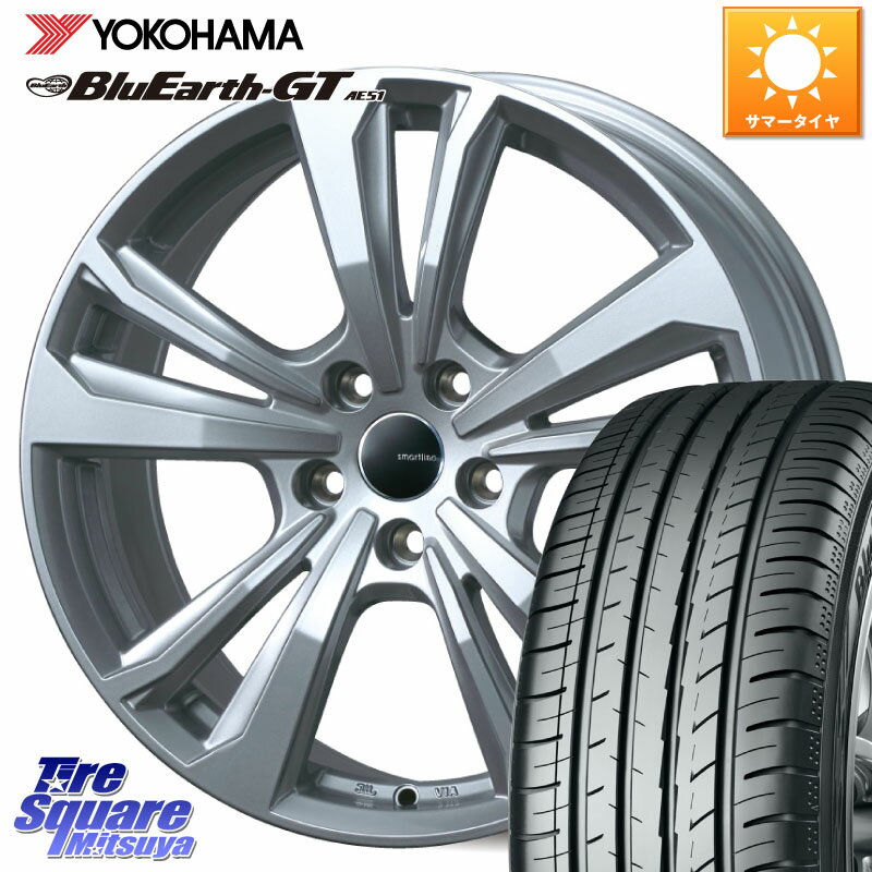 TARGA smartline365 15 X 6.0J(AUDI A1 GBD) +38 5穴 100 YOKOHAMA R4603 ヨコハマ BluEarth-GT AE51 205/65R15 アウディA1