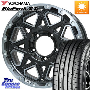 LEHRMEISTER レアマイスター LMG MONTAGNA BKPC モンタグナ ホイール 16インチ 16 X 5.5J +20 5穴 139.7 YOKOHAMA R5766 ヨコハマ BluEarth-XT AE61 215/70R16 ジムニー