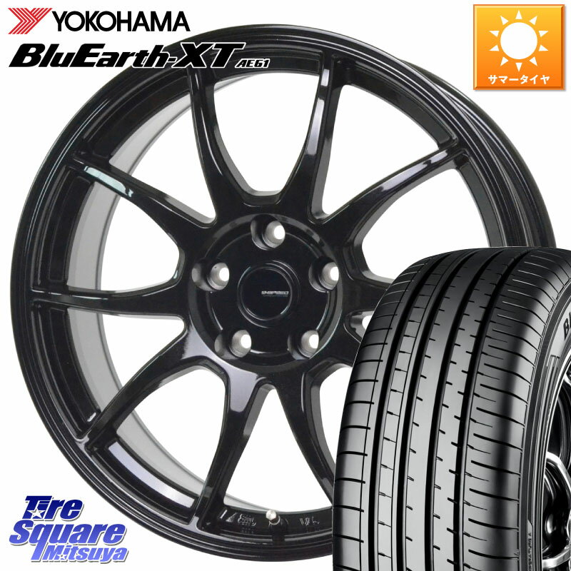 HotStuff G-SPEED G-06 G06 ۥ 16 16 X 6.0J +45 5 100 YOKOHAMA R5774 襳ϥ BluEarth-XT AE61 215/60R16