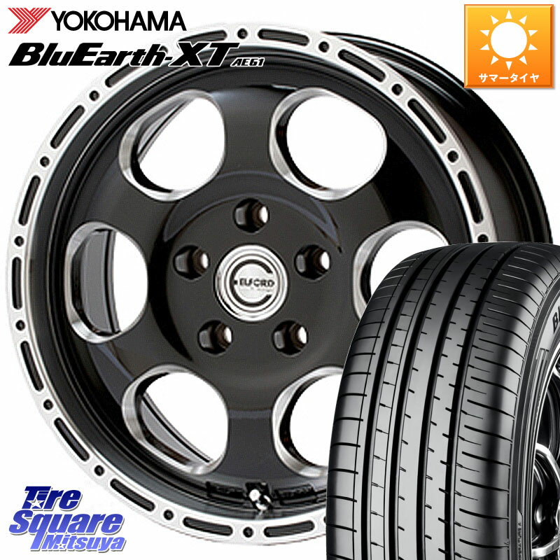 MEIWA Blood Stock One Piece ホイール 16インチ 16 X 7.0J +35 5穴 114.3 YOKOHAMA R5774 ヨコハマ BluEarth-XT AE61 215/60R16