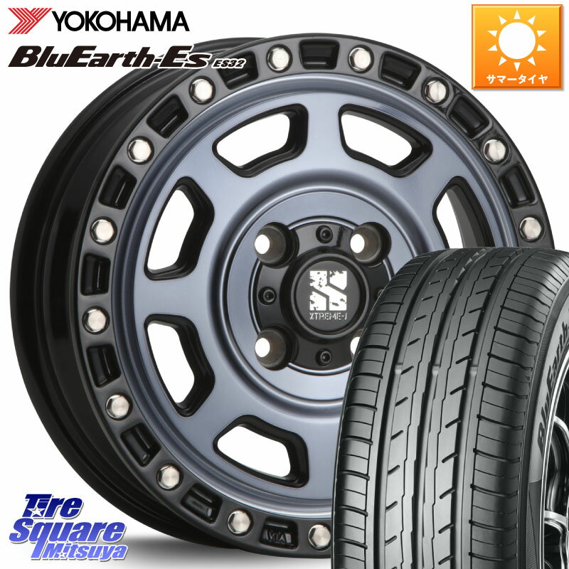 MLJ XJ07 XTREME-J 4H IND エクストリームJ 13インチ 13 X 4.0J +43 4穴 100 YOKOHAMA R6263 ヨコハマ BluEarth-Es ES32 155/70R13