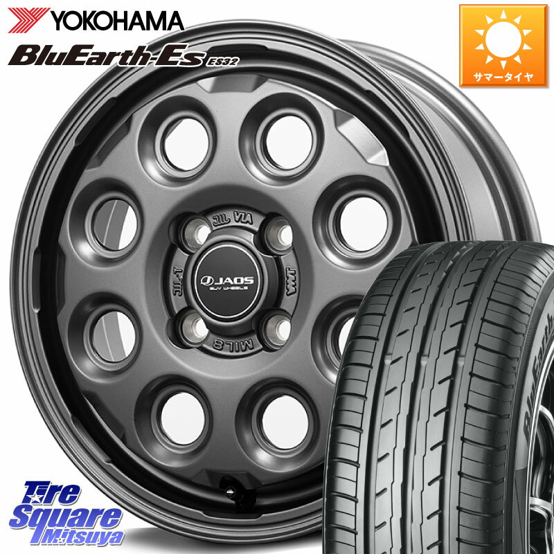 JAOS JAOS ADAMAS MIL-8 㥪 ޥ ߥ륨 14 14 X 4.5J +45 4 100 YOKOHAMA R6264 襳ϥ BluEarth-Es ES32 155/65R14 ǥꥫߥ