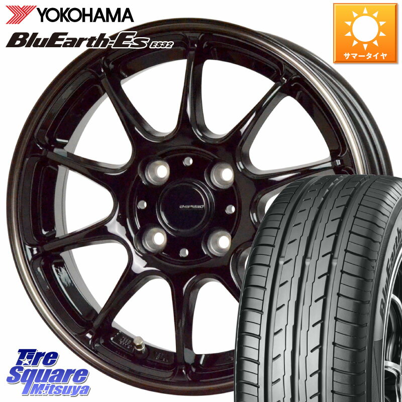 HotStuff G・SPEED P-07 ジー・スピード ホイール 13インチ 13 X 4.0J +45 4穴 100 YOKOHAMA R6262 ヨコハマ BluEarth-Es ES32 145/80R13